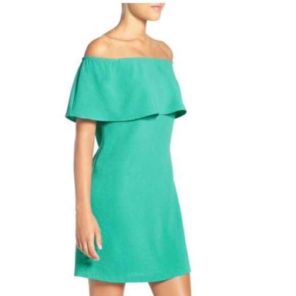 charles henry off the shoulder jumpsuit